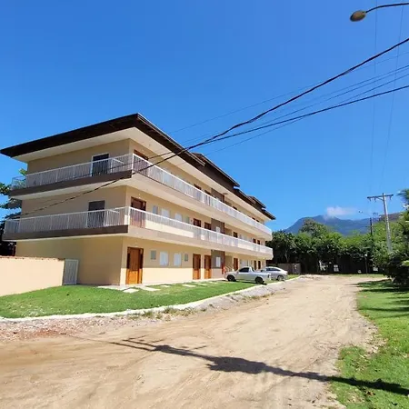 Ap Pe Na Areia Sape Apartment Ubatuba Exterior photo